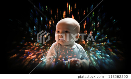Virtual Baby Eight Generative AI 118362290