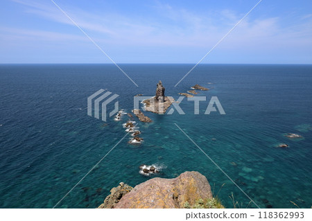 積丹半島藍線和神威岬 118362993