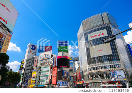 Shibuya Scramble Crossing, Shibuya-ku, Tokyo 118363466