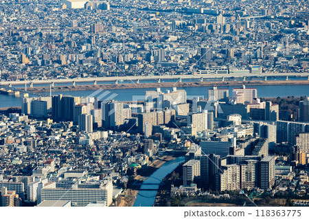 Panoramic view from Skytree Panoramic view from Skytree 118363775