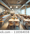 Modern restaurant before opening 118364038