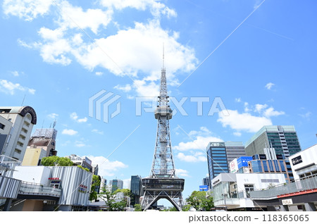 名古屋電視塔 中部電力 MIRAITOWER 與久屋大通 名古屋電視塔 中部電力 MIRAITOWER 與久屋大通 118365065