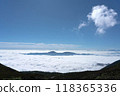 Mountains floating in the sea of clouds 118365336
