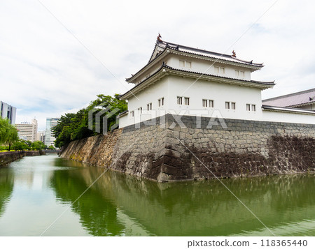 View of the moat of Sunpu Castle and the Tatsumi Tower View of the moat of Sunpu Castle and the Tatsumi Tower 118365440