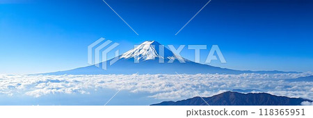 3:1 Beautiful image of Mt. Fuji 03 3:1 Beautiful image of Mt. Fuji 03 118365951