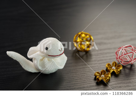 New Year's snake image 118366286