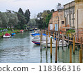 World Heritage Venice's small waterways and boats 118366316
