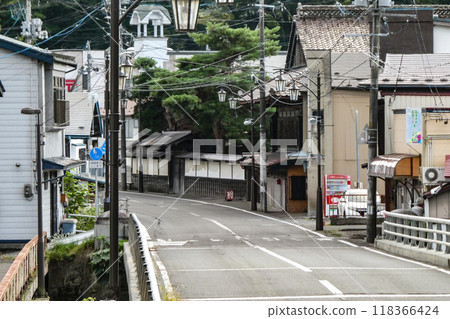 萬淵川流經岩手縣二戶郡一戶町的復古大街，時間在這裡停止了。 118366424