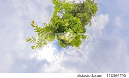 360-degree photo: The mysterious world of Little Planet: Hydrangea Garden 360-degree photo: The mysterious world of Little Planet: Hydrangea Garden 118366790