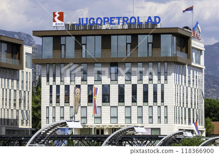 Montenegro, Podgorica, Building of the oil company Jugopetrol, EKO. 118366900