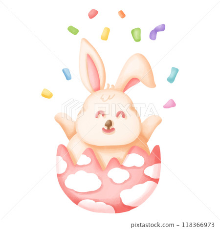 cute little pig with lollipop 118366973