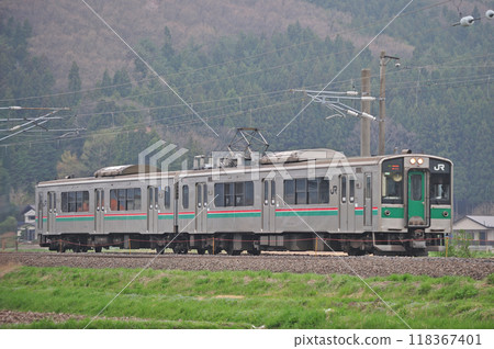 Tohoku Main Line Shirakawa-Kudano JR East 701 series F2-19 formation (Sendai) 118367401