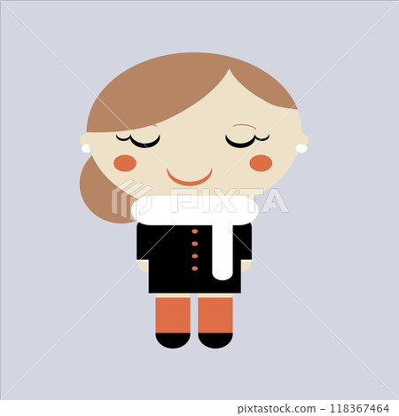 cartoon images with interesting shapes and color combinations with a good style 118367464
