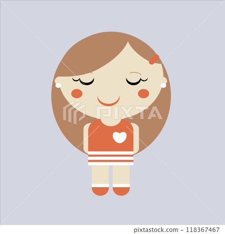 cartoon images with interesting shapes and color combinations with a good style 118367467