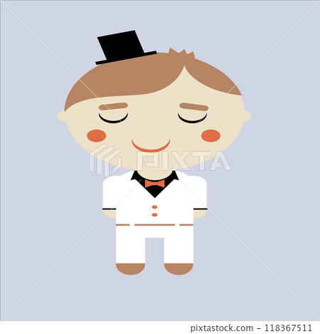 cartoon images with interesting shapes and color combinations with a good style 118367511