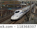 新幹線通過高架路段 118368307
