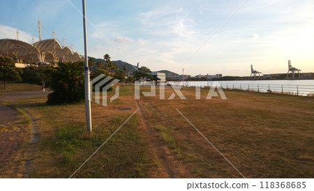 The sea of Kitakyushu City ⑥ The sea of Kitakyushu City ⑥ 118368685