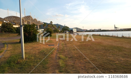 The sea of Kitakyushu city ⑤ The sea of Kitakyushu city ⑤ 118368686