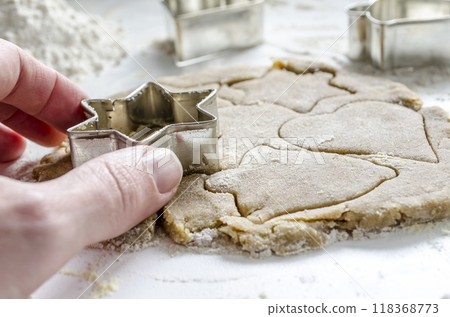 Baking cookies Baking cookies 118368773