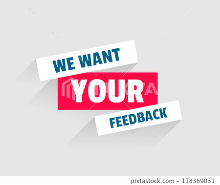 flat we want your feedback template flat we want your feedback template 118369031