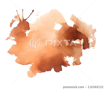 abstract brown watercolor splash stain texture background abstract brown watercolor splash stain texture background 118369132