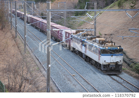 Kaikyo Line, Chiriuchi-Kikonai, JR Freight, ED79-53+ED79-59 (Goryokaku) 118370792