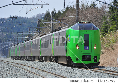 Kaikyo Line, Chiriuchi-Kikonai, JR Hokkaido, 789 series 1000 series, HE-103 formation (Hakodate), Super Shiratori 118370799