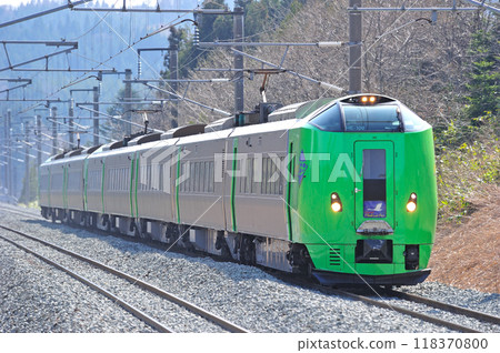 Kaikyo Line, Chiriuchi-Kikonai, JR Hokkaido, 789 series 1000 series, HE-106 formation (Hakodate), Super Shiratori 118370800