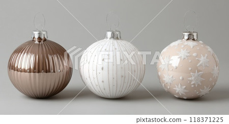 Merry Christmas and happy New Year background 118371225