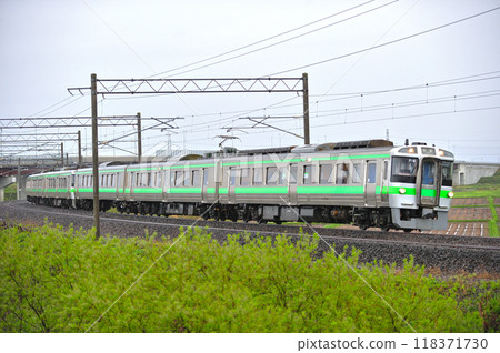 函館本線 豐幌江別 JR 北海道 721 系列 F-6+F-13 編隊（札幌） 118371730