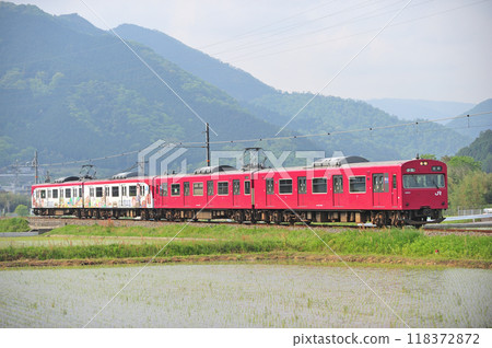 Bantan Line Teramae-Nino JR West 103 series 3500 series BH1+BH6 formation (Aboshi) 118372872
