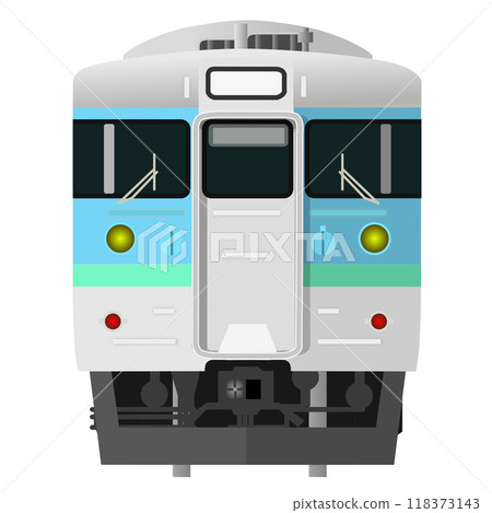 JNR 115 Series Train - Shinshu/Nagano Color: Railway Icon 118373143