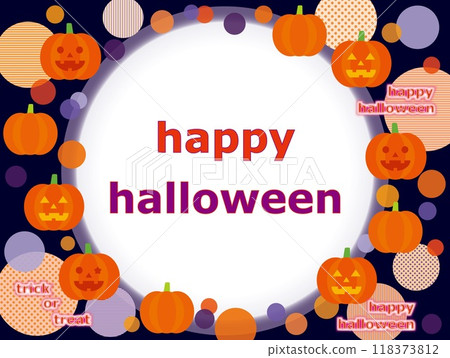 Happy Halloween Jack-o'-lantern pumpkin Happy Halloween Jack-o'-lantern pumpkin 118373812