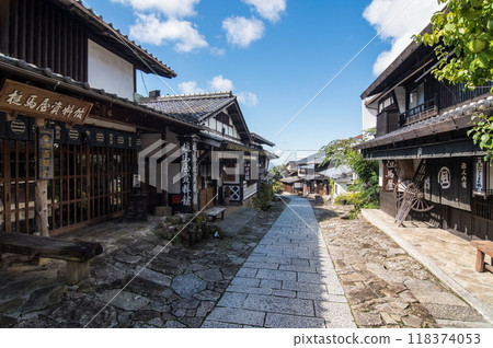 [馬籠宿]健行、岐阜縣古街景 118374053