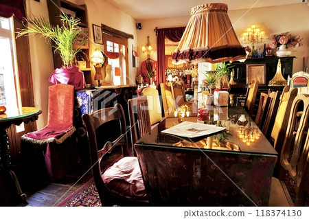 Fashionable cafe in Europe Fashionable cafe in Europe 118374130