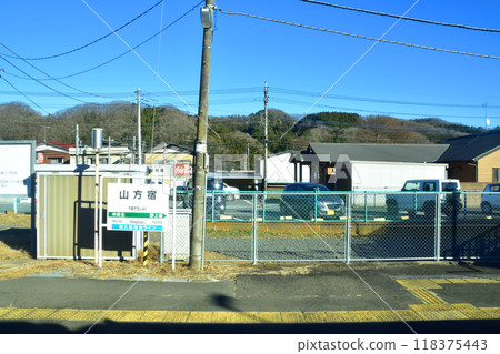 JR東日本水郡線從日立大宮站至下小川站的車窗景觀（2022年12月） 118375443
