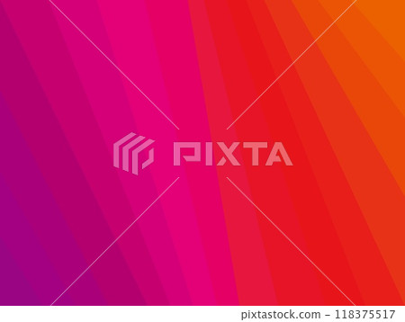 Gradient color geometric pattern 118375517
