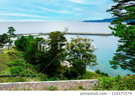 金華山碼頭風景 118375574