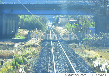 View from the train window on the JR East Suigun Line from Hitachi-Daigo Station to Iwaki-Ishii Station (December 2022) View from the train window on the JR East Suigun Line from Hitachi-Daigo Station to Iwaki-Ishii Station (December 2022) 118375641