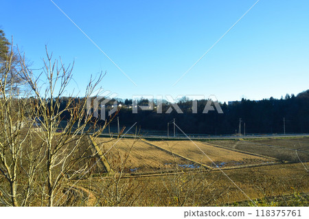 JR東日本水郡線從磐城石井站至磐城淺川站的車窗景觀（2022年12月） 118375761