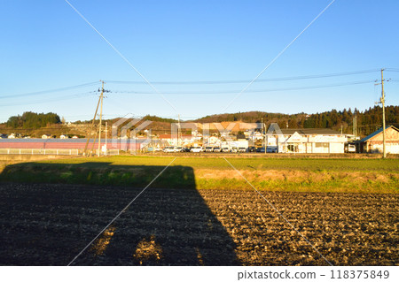 JR東日本水郡線從泉峽站到押江站的車窗景觀（2022年12月） 118375849