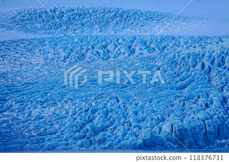 Iceland Reykjavik snow scene 118376731