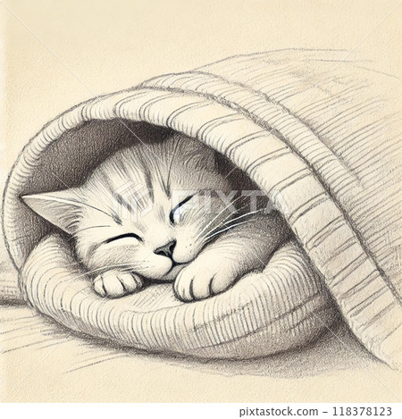 睡覺的小貓 睡覺的小貓 118378123