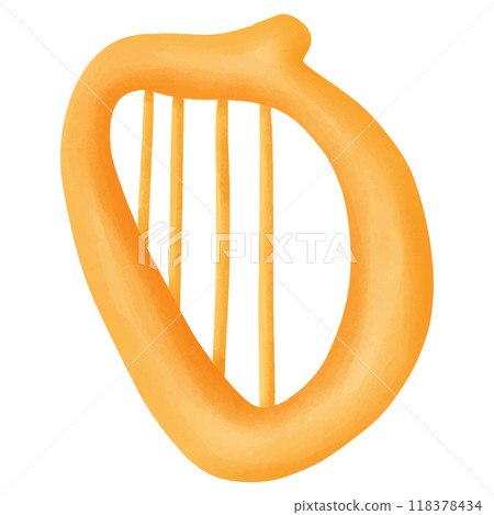 icon of human liver oil painted form 118378434