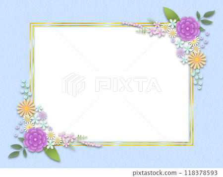 Flower frame E-3 118378593