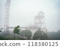 濃霧和紋別山無線電塔 118380125