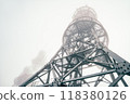 濃霧和紋別山無線電塔 118380126