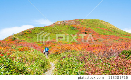 秋天的彌石岳登山(泉沼~彌石嶽山頂) 秋天的彌石岳登山(泉沼~彌石嶽山頂) 118381716