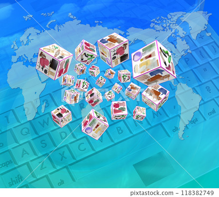 Global e-commerce sites and online shopping Global e-commerce sites and online shopping 118382749