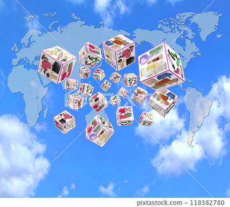 Global e-commerce sites and online shopping Global e-commerce sites and online shopping 118382780